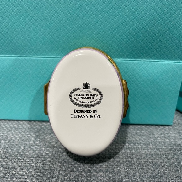 Tiffany & Co Halcyon Days Enamel Statue of Liberty trinket box - Picture 7 of 12